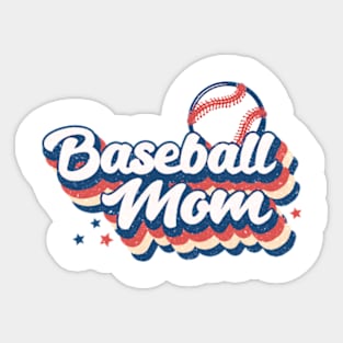 Baseball Mom Sticker